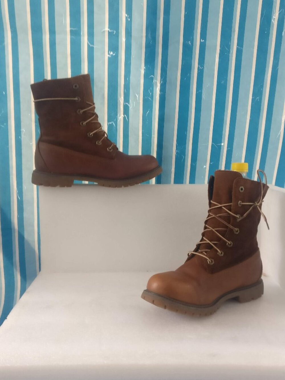 Timberland LEATHER WATERPROOF All Season Outdoor Hiker Combat Boot size 40/9us